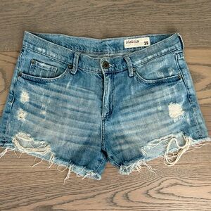 Pistola low rise denim shorts (size 29)